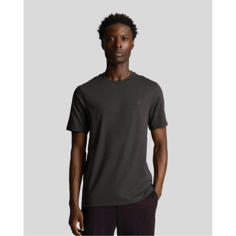 Image of Lyle and Scott Tonal Tee - Black S