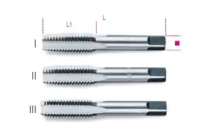 Image of Beta Tools 430 Chrome-Steel Coarse Metric Hand Tap M10 x 1.5mm 004300010