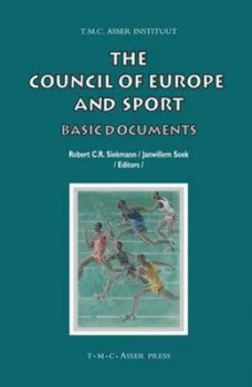 Image of The Council of Europe and Sport by Robert Siekmann Hardback