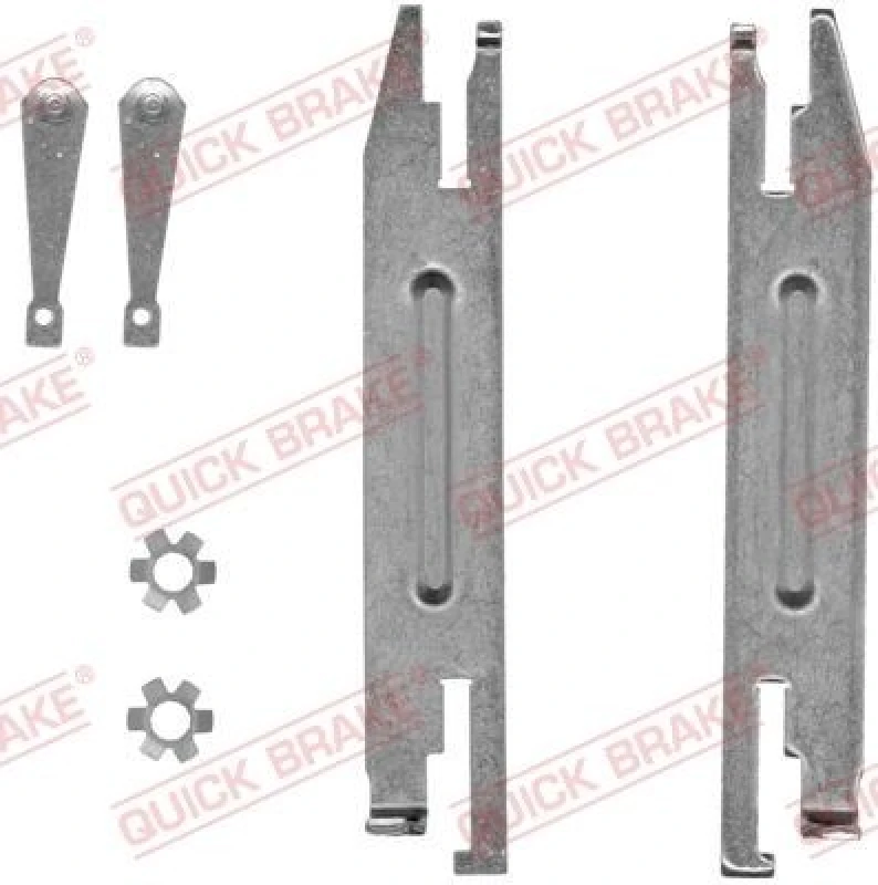 Image of QUICK BRAKE Brake shoe adjuster QUICK BRAKE 105 53 003