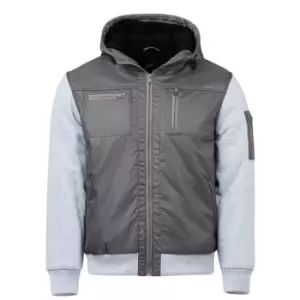 Image of Fabric Jacket - Grey
