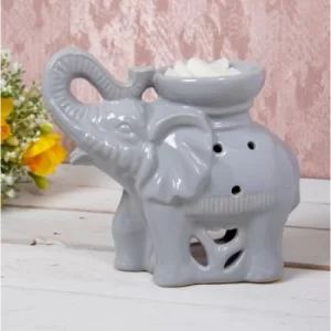 Image of Wax/oil Warmer Elephant Grey