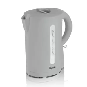 image of Swan SK18121GRYN 1.7L Cordless Jug Kettle - Grey