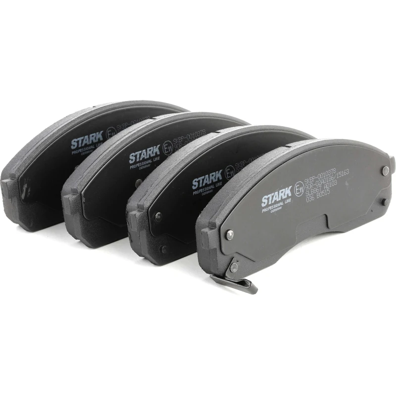 Image of STARK SKBP-0010378 Brake pad set Front Axle, with acoustic wear warning Brake Pad Set,disc brake (402)