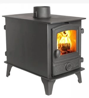 Hunter Hawk 4 Double Sided Double Depth Wood Burning Stove