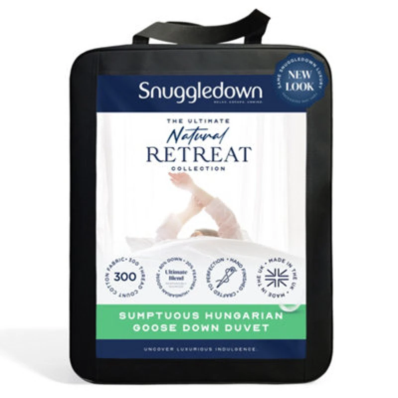 Image of Snuggledown Retreat Hungarian Goose Down 4.5 Tog Summer Duvet