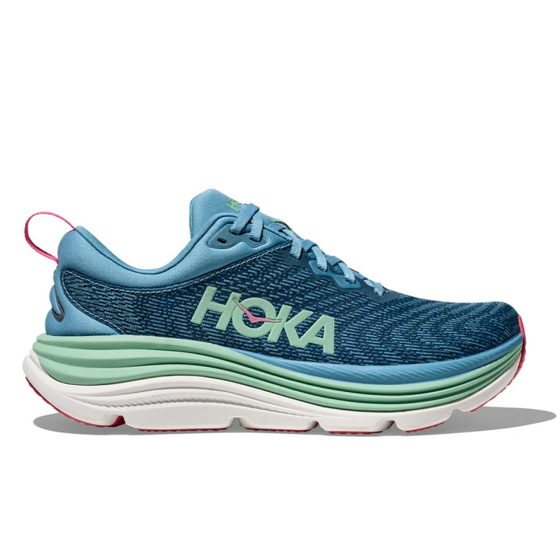Image of Hoka Gaviota 5 Shoes Blue Purple AW25 Women, Size EU 38