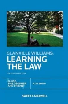 Image of Glanville Williams - Learning the Law by A.T.H. Smith Paperback