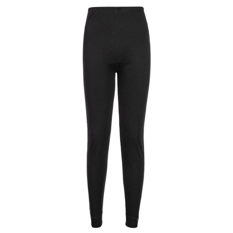 Image of Portwest Base Layer Leggings Black female
