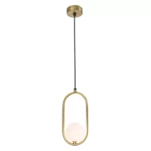 image of Larissa Lighting - Larissa Ohrid Ceiling Pendant Bronze 1x G9