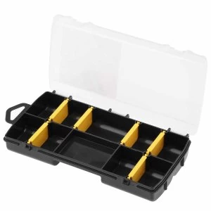 Image of STANLEY 9" 10 Compartment Organiser, Black