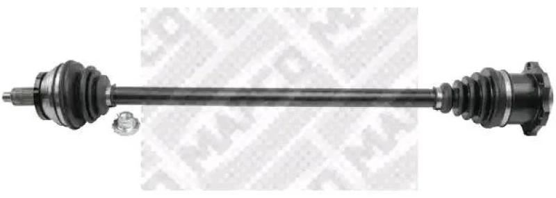 Image of MAPCO 16950 Drive shaft Fully Automatic, Front Axle Right Drive Shaft (13)