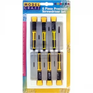 image of Model Craft PSD1602 6pce Phillips Screwdriver Set