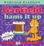 Image of garfield hams it up his 31st book