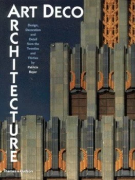 Image of Art Deco Architecture by Patricia Bayer Paperback
