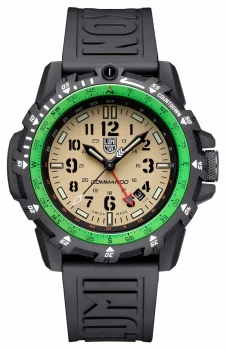 Image of Luminox Commando Raider Sand Dial Black Silicone Strap Watch