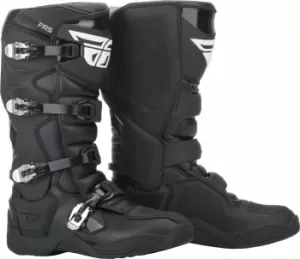 Image of Fly Racing FR5 Motocross Boots, black, Size 49, black, Size 49