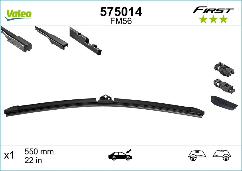 Image of Wiper blade VALEO 575014