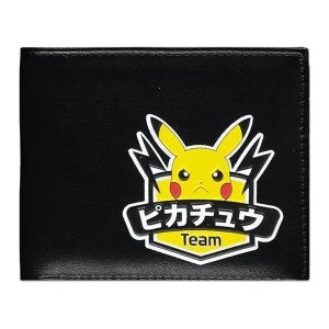 Image of POKEMON Olympics Team Pikachu Bi-fold Wallet - Black