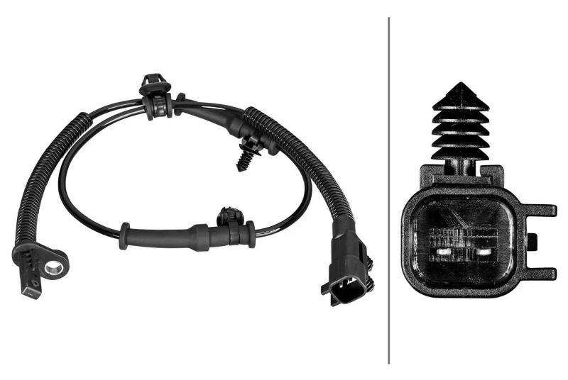 Image of HELLA ABS sensor HELLA 6PU 358 219-241