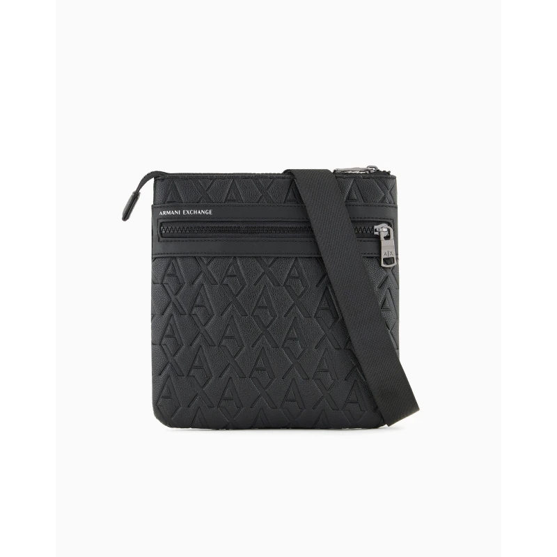 Image of Armani Exchange AX Crossbody Bag Flight Bags One Size Black 70502803000
