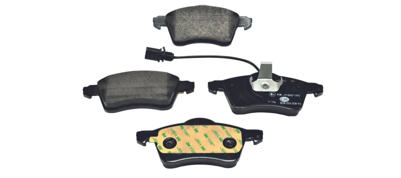 Image of HELLA Brake pad set HELLA 8DB 355 008-931