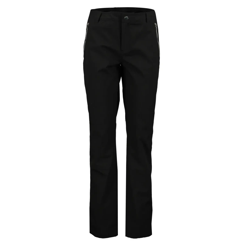Image of Womens Softshell Hiking Trousers Luhta Eikniemi Noir Female 34