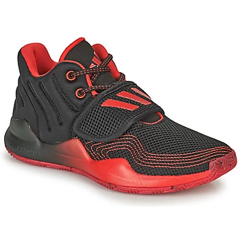 image of adidas Deep Threat Primebl boys's Childrens Basketball Trainers (Shoes) in Black