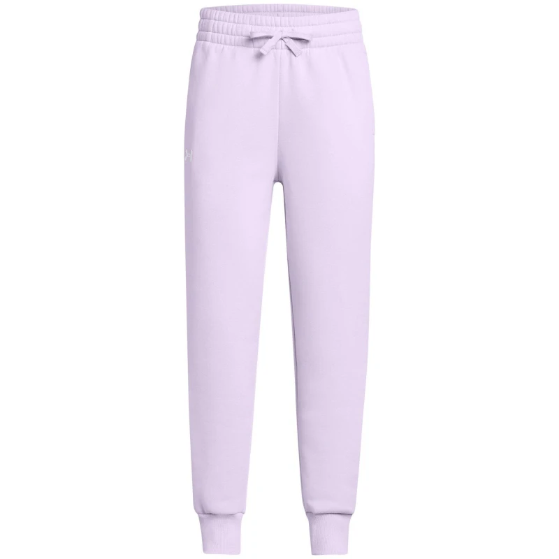 Image of Under Armour Rival Fleece Joggers Junior Purple female 13 (XL)