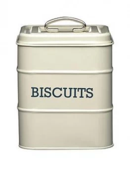 Image of Kitchencraft Antique Biscuit Tin - Cream