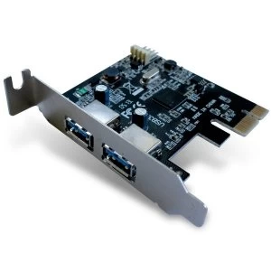 Image of Dynamode 2-Port Super Speed USB3.0 PCIe (Express) Card Low profile