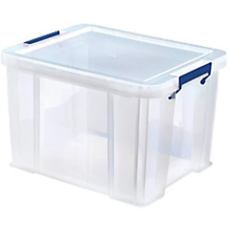 Image of Fellowes Prostore Storage Box 36L 3Pk (in Outer Carton), Clear 7730802