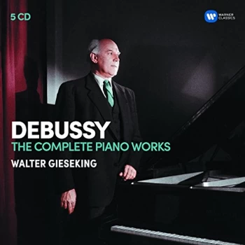 image of Walter Gieseking - Debussy: The Complete Piano Works CD