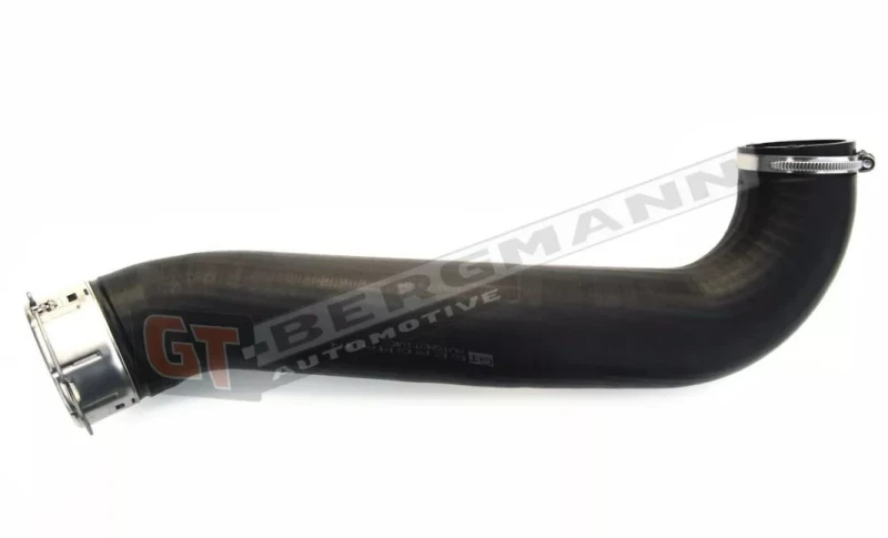 Image of GT-BERGMANN GT52-181 Turbocharger Hose with clamp, without pipe, Rubber with fabric lining Rubber with fabric lining Charger Intake Hose (3314)