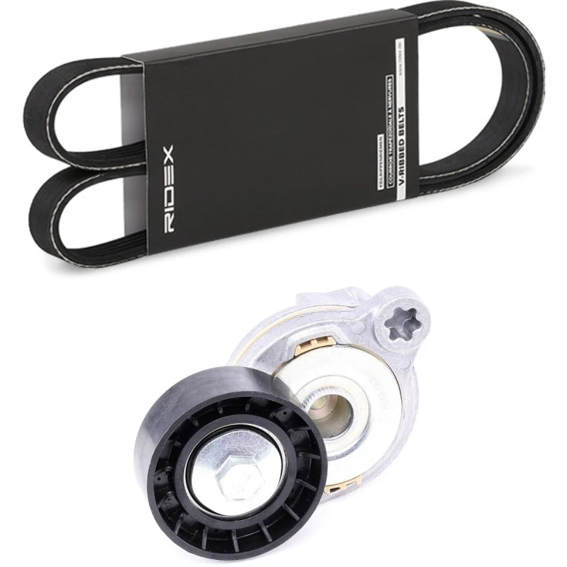 Image of RIDEX 542R1175 V-ribbed belt set V-Ribbed Belt Set (542)