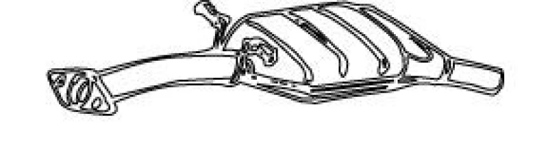 Image of VEGAZ FK-940 Catalytic Converter with mounting parts, with fastening/mounting material Catalyst Converter (429)