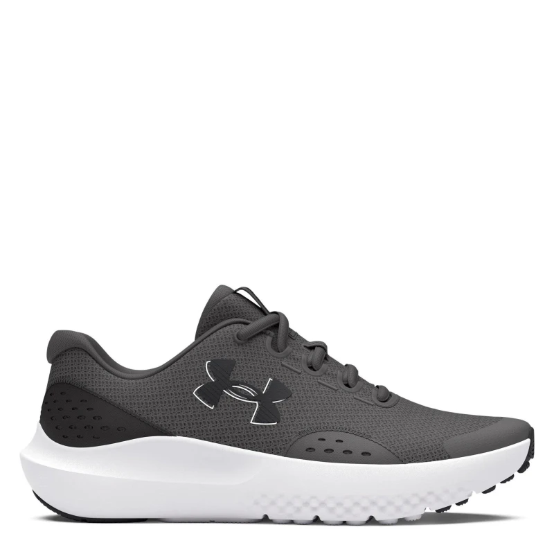 Image of Under Armour Surge 4 Running Shoes Unisex Juniors Grey/White male 5 (38)