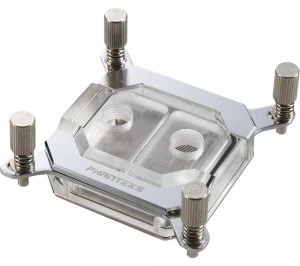 Image of Phanteks Glacier C350I CPU Water Block Acrylic Cover RGB LED Chrome