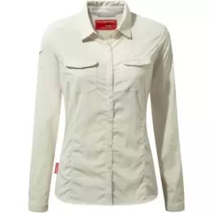 Image of Craghoppers Womens Nosi Life Adventure Long Sleeve Shirt 12 - Bust 36' (91cm)