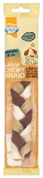 image of Good Boy Large Chewy Braid Dog Treats