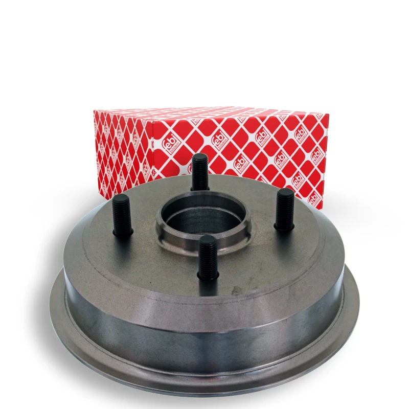 Image of FEBI BILSTEIN 05670 Brake Drum Rear Axle, Ø: 216mm, without wheel bearing Brake Drum (123)