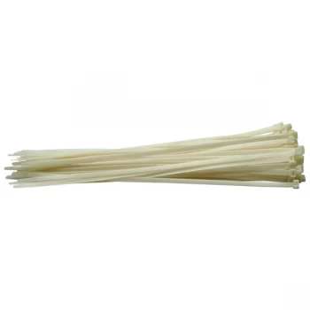 Image of Draper 70410 White Cable Ties 8.8 x 500mm - 100pc