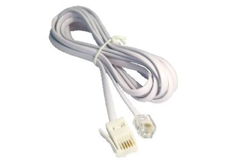 Image of Cables Direct RJ11 - BT Plug 2m White