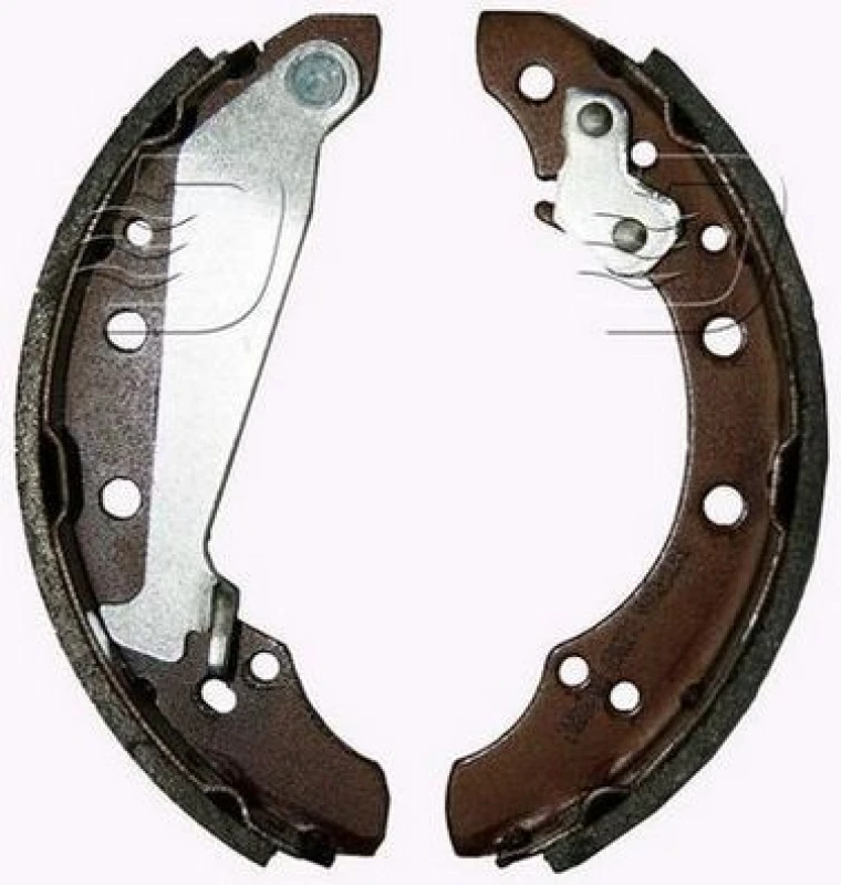 Image of DENCKERMANN Brake Shoe Set DENCKERMANN B120088