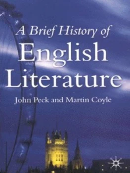 Image of A Brief History of English Literature by John Peck Paperback