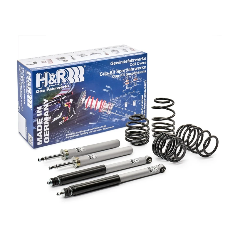 Image of Suspension kit, coil springs / shock absorbers H&R 31010-1