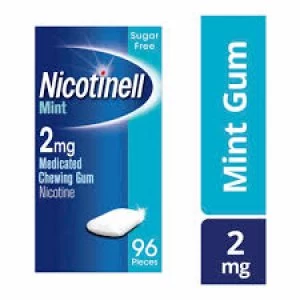 image of Nicotinell Mint Chewing Gum 2mg 96 pieces