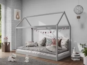 Image of Taylor Wooden Kids Montessori House Bed