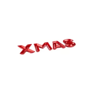 Image of Set of 4 Christmas Red Letter Snack Dishes