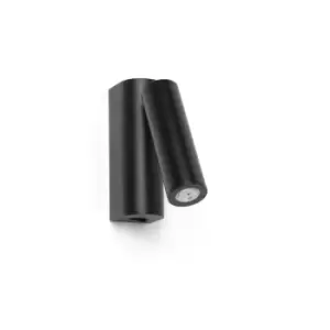 Image of Rob Black Wall Lamp Reader 3W 3000K